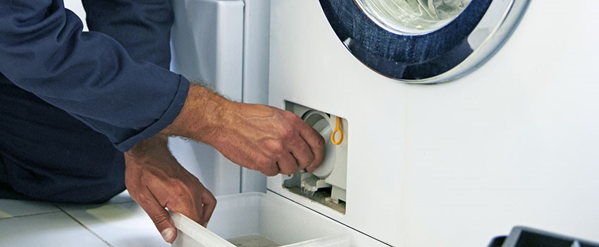چرا ماشین لباسشویی تخلیه نمی‌کند